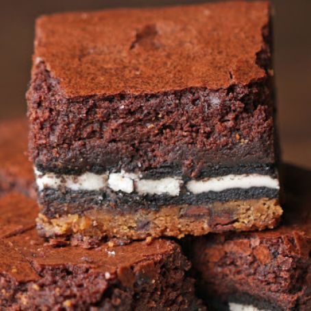 Triple Decker Brownies
