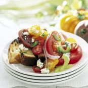 Heirloom Tomato Salad with Blue Cheese