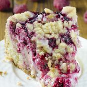 Raspberry Cream Cheese Coffeecake