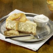 Apple and White Chocolate Cheesecake