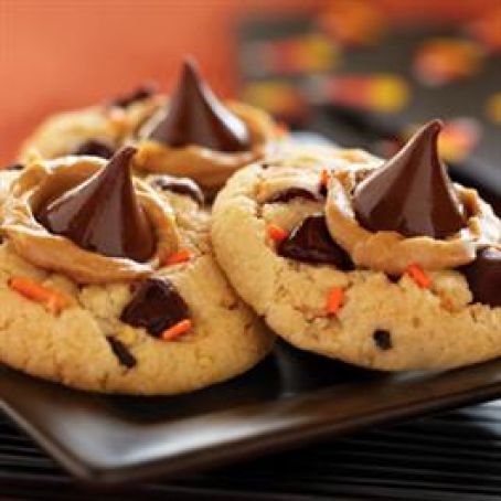 Funfetti® Halloween Peanut Butter & Chocolate Cookies