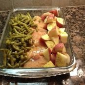 Baked Chicken and Veggies