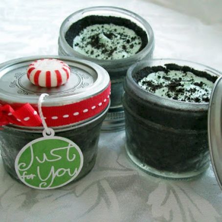 Individual Grasshopper Pies