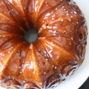 Caramel Toffee Bundt Cake