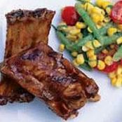 Saucy Foil-Pack Barbecue Ribs