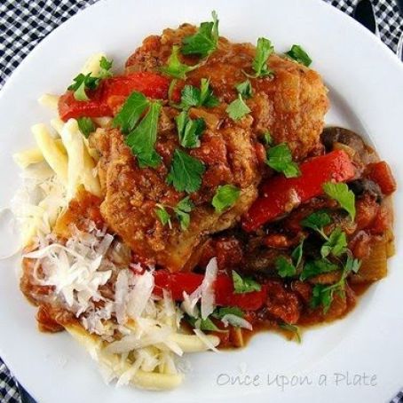 Chicken Cacciatore (Pollo alla Cacciatore)