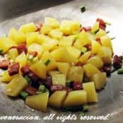 Potatoes with Chorizo and Onions