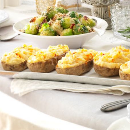 Twice Baked Potatoes Supreme