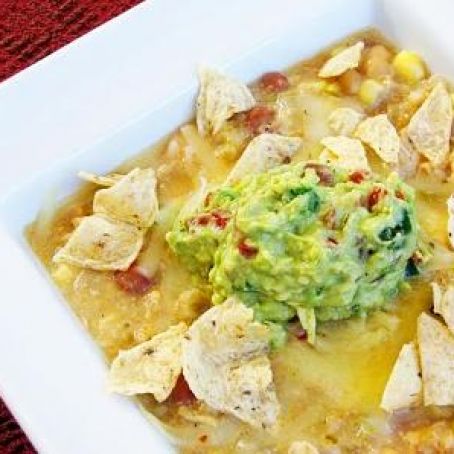 Slow Cooker White Chicken Chili