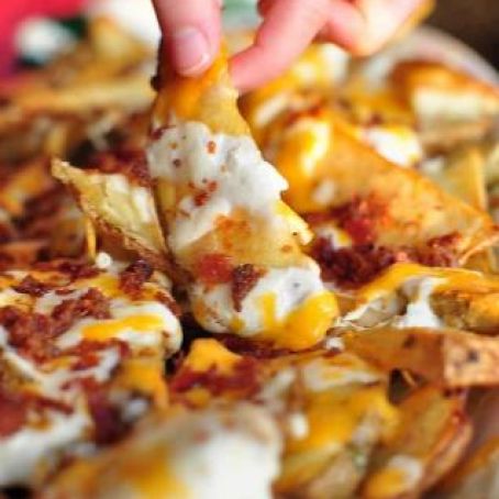 Cheesy Potato Wedges