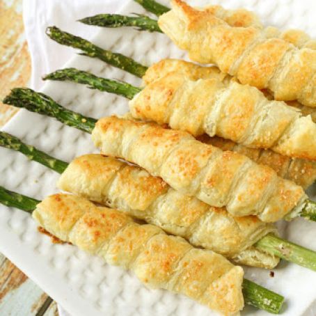 Cream Cheese and Parmesan Asparagus