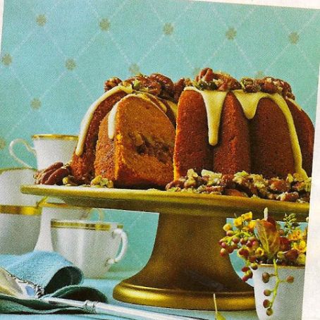 Cranberry-Apple-Pumpkin Bundt