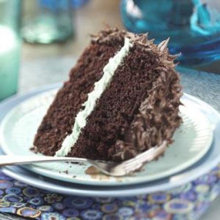 Makeover Chocolate Mint Layer Cake