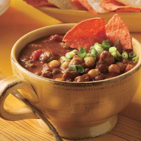 Slow Cooker Spicy Chili