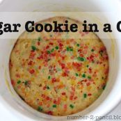 Sugar Cookie in a Cup
