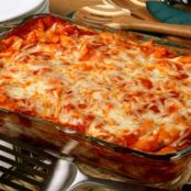 BAKED ZITI WITH MUSHROOMS AND SAUSAGE