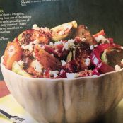 Warm Pear & Brussels Sprouts Salad