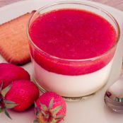 Strawberry Panna Cotta