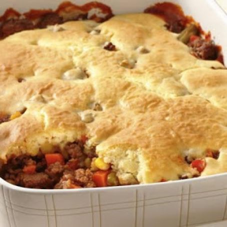 Easy Hamburger Pot Pie
