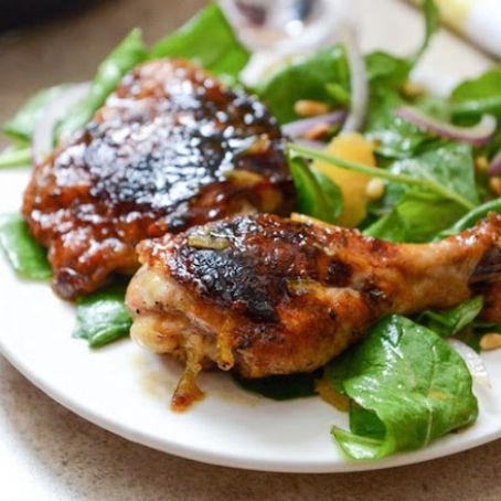 Beer Glazed Citrus Chicken