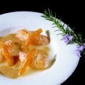 Norway Lobsters au Naturel with Rosemary