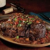 RED WINE-BRAISED ITALIAN-SPICED BEEF