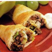 Crescent Cabbage and Beef Bundles