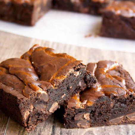 Dulce de Leche Brownies - The Merchant Baker
