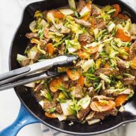 Paleo Spicy Korean-Style Stir-Fried Beef