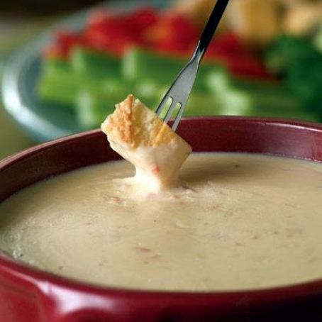 Cheese Fondue (Colourful 3 Cheese Christmas Fondue)