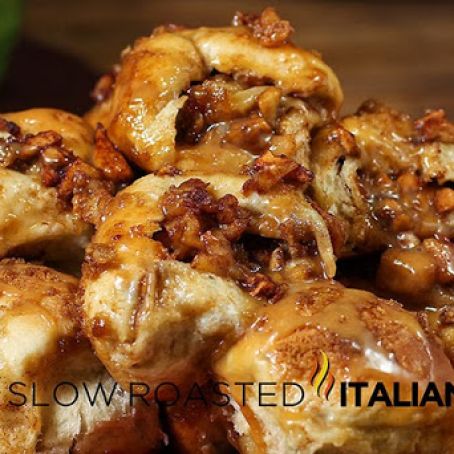 Crazy Caramel Apple Pie Bombs