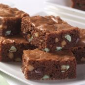 Easy Double Chocolate Mint Brownies