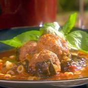 pizza meatball soup