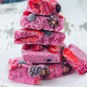 Mixed Berry Yogurt Bark