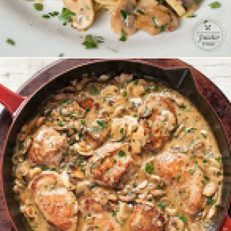 TENDER PORK MARSALA