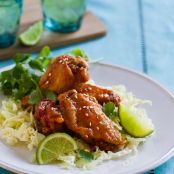 Honey Sriracha Chicken Wings
