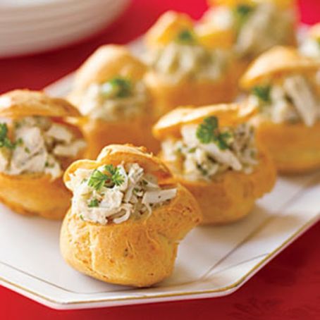Stuffed Cheese Puffs