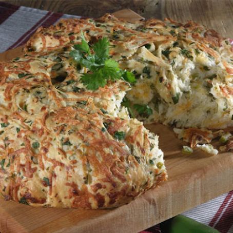 Chopped Jalapeno Cheese Bread
