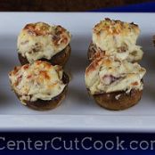 Bacon Parmesan Stuffed Mushrooms