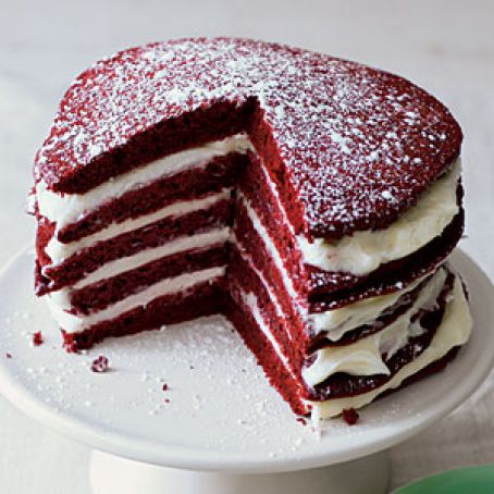Red Velvet Pancakes