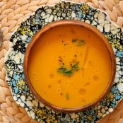 Carrot Apple Ginger Soup