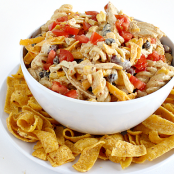 Fiesta Ranch Chicken Pasta Salad