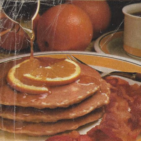 Orange Brunch Pancakes
