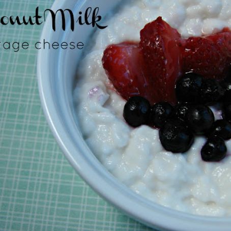 Coconut Milk Cottage Cheese