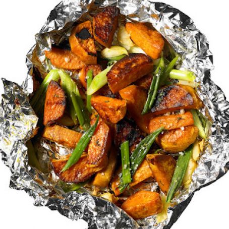 Scallion Sweet Potatoes