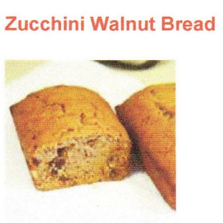 ZUCCHINI WALNUT BREAD