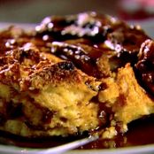 Panettone Bread Pudding with Grand Marnier Sauce