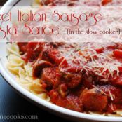 Sweet Italian Sausage Pasta Sauce