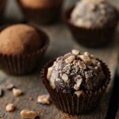 Dark Chocolate Toffee Truffles