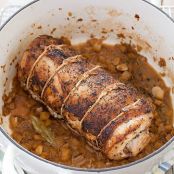 French-Style Pot-Roasted Pork Loin  {ATK}